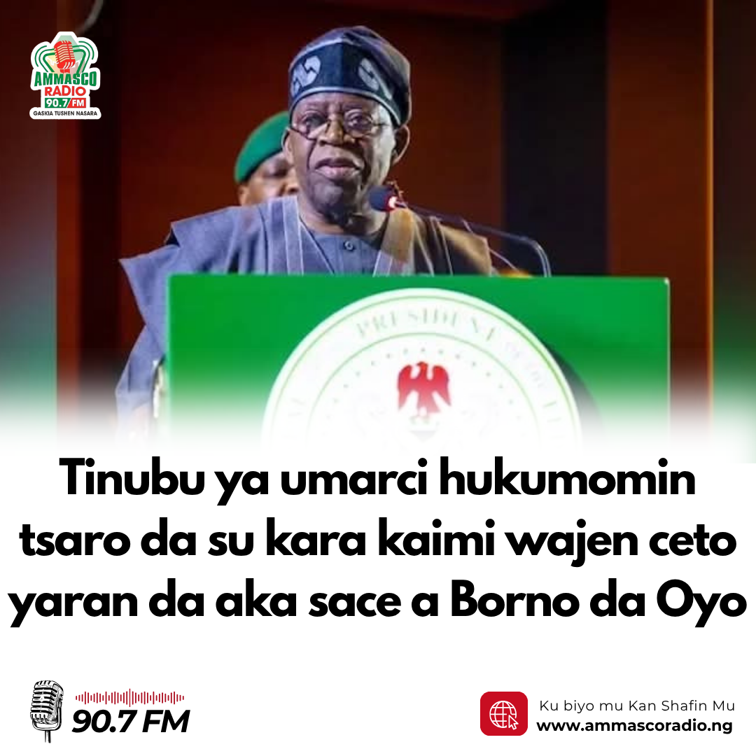 Tinubu ya bayar da wannan umarni ne cikin saƙonsa na bikin Ranar Yara ta shekarar 2026 wato yau Laraba